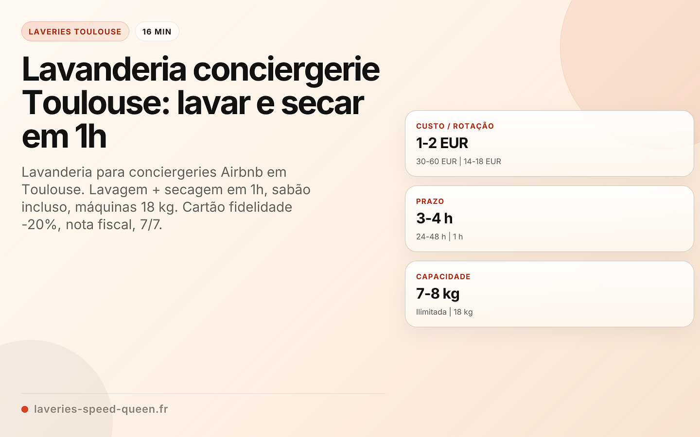 Lavanderia vs lavanderia industrial vs casa para Airbnb