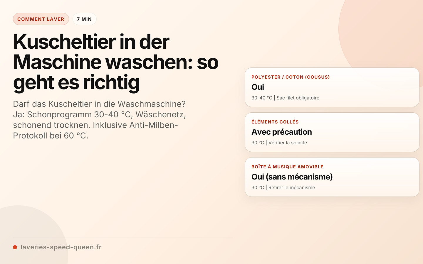 Kuscheltier in der Maschine waschen: so geht es richtig