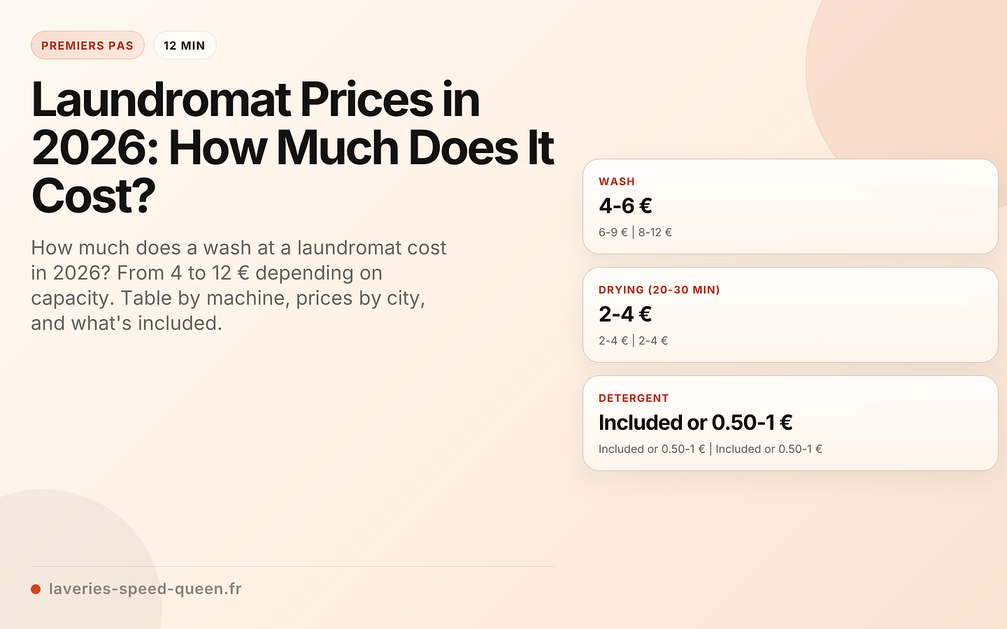 Laundromat Prices in 2026: How Much Does It Cost?