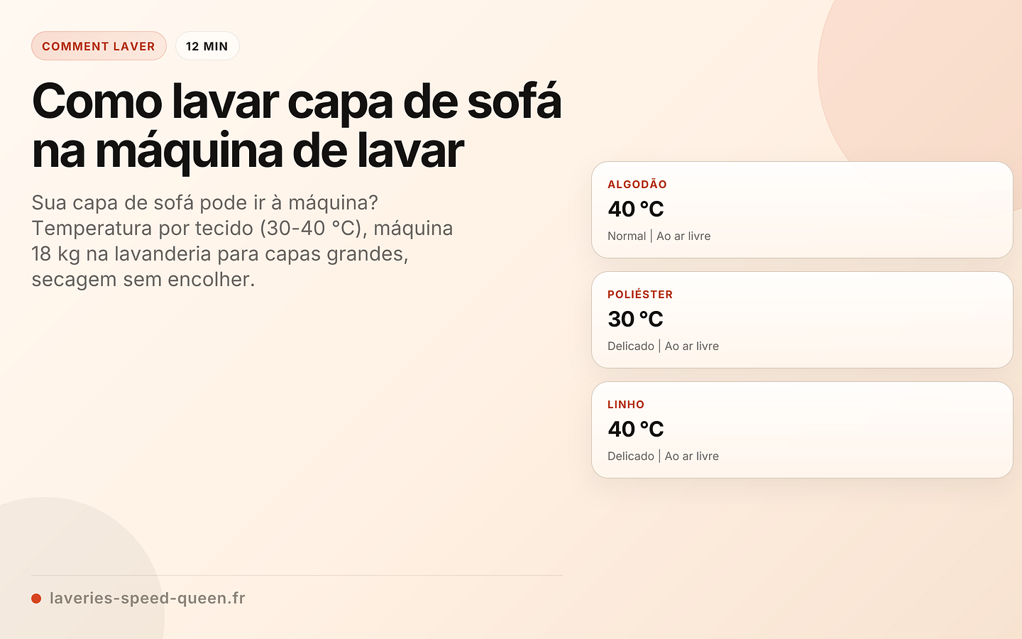 Como lavar capa de sofá na máquina de lavar