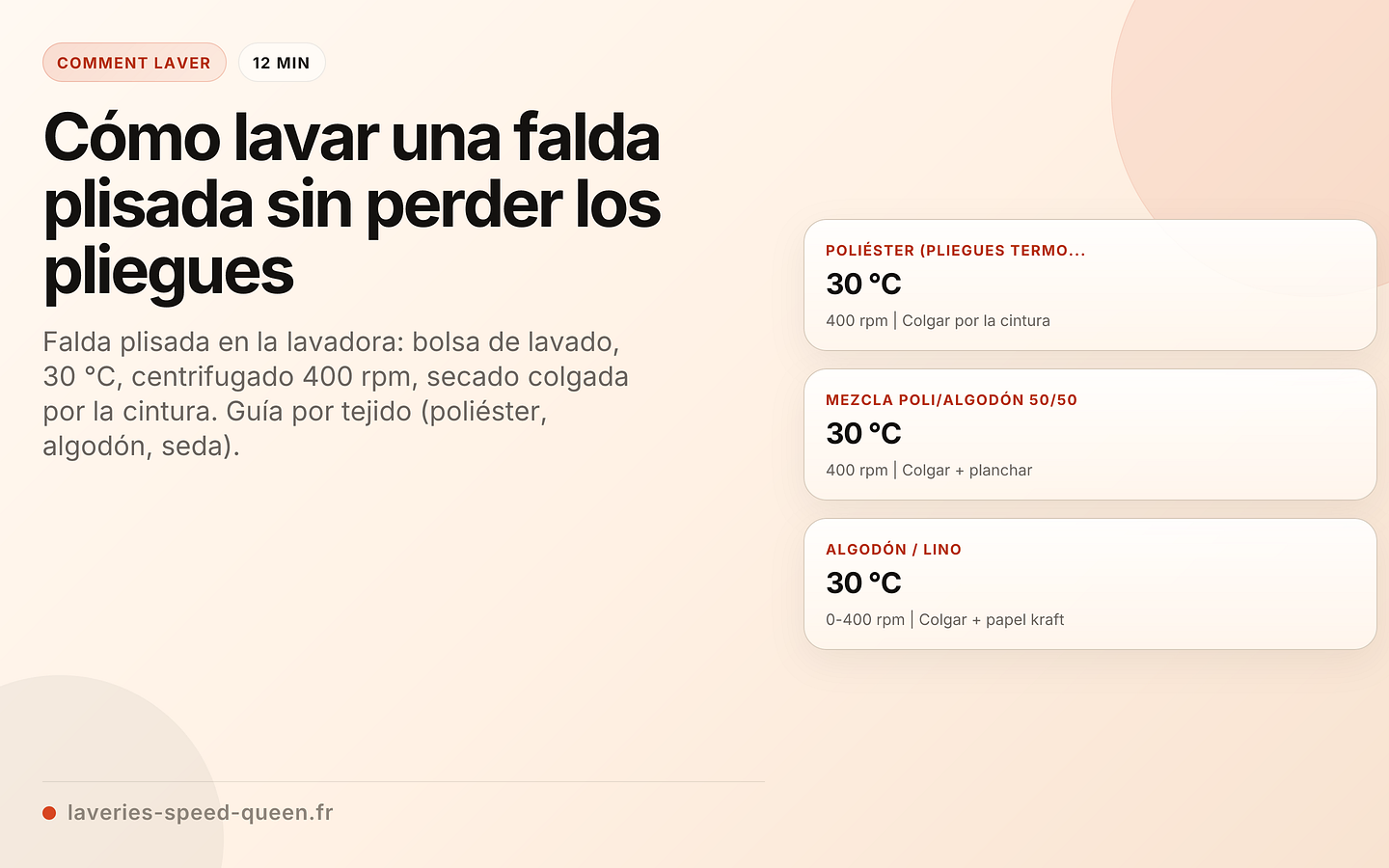 Cómo lavar una falda plisada sin perder los pliegues