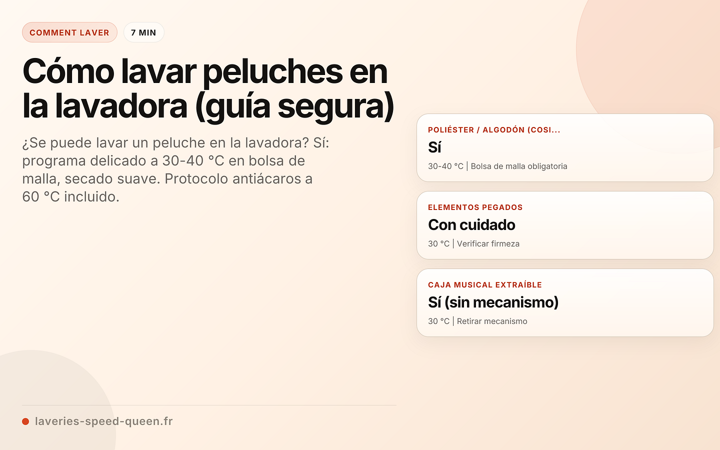 Cómo lavar peluches en la lavadora (guía segura)