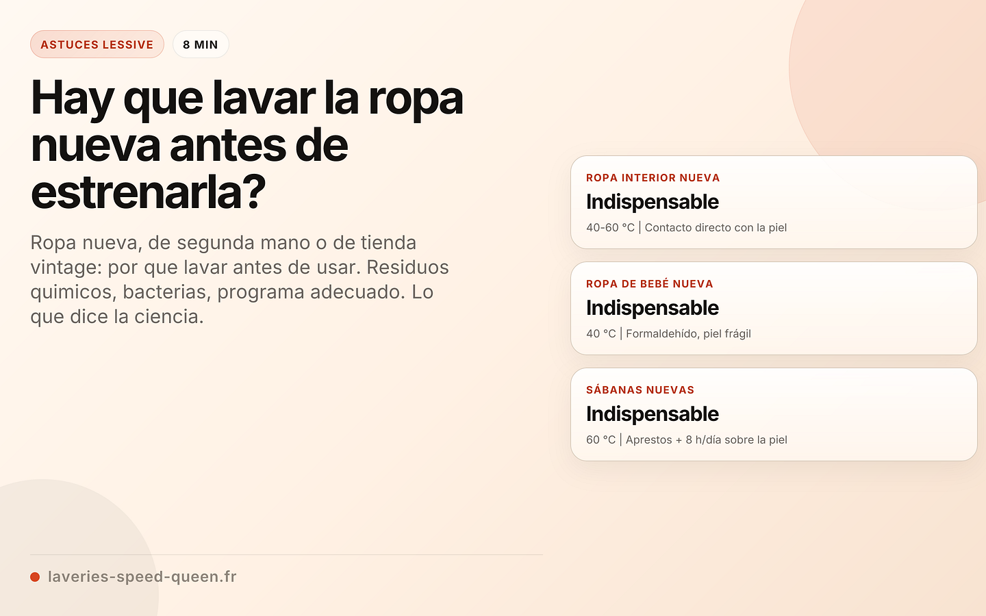 Hay que lavar la ropa nueva antes de estrenarla?