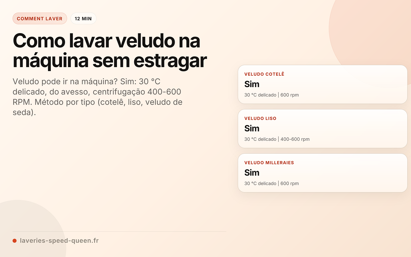 Como lavar veludo na máquina sem estragar