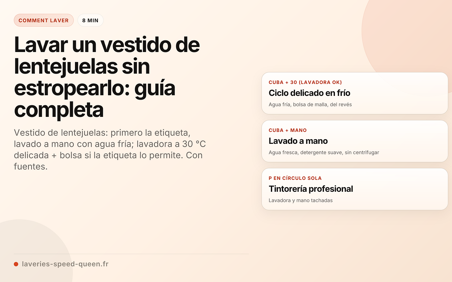 Lavar un vestido de lentejuelas sin estropearlo: guía completa