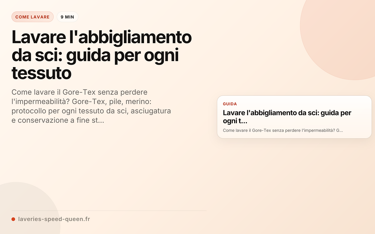 Lavare l'abbigliamento da sci: guida per ogni tessuto