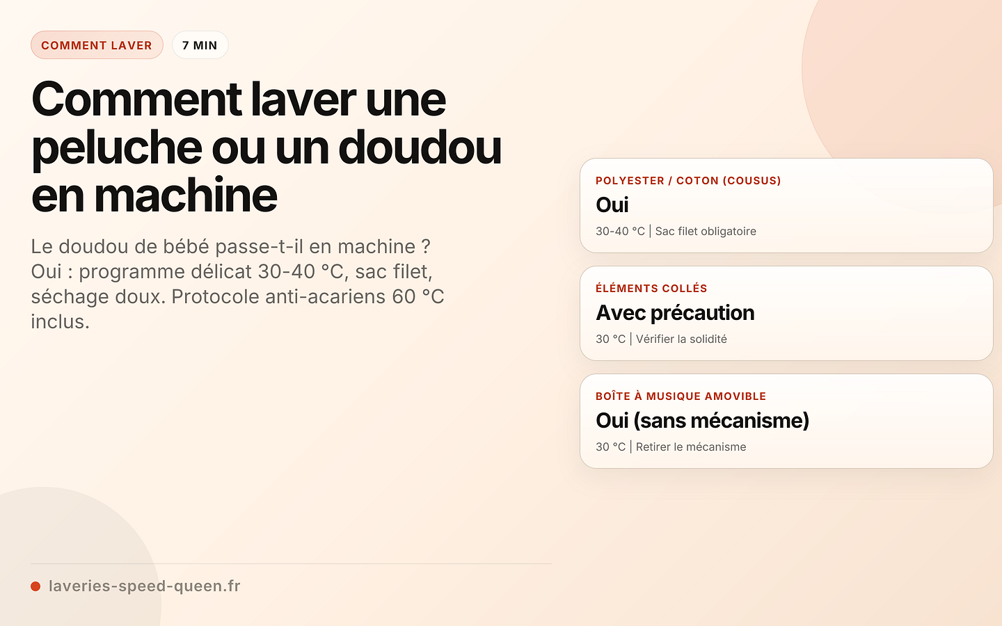 Comment laver une peluche ou un doudou en machine