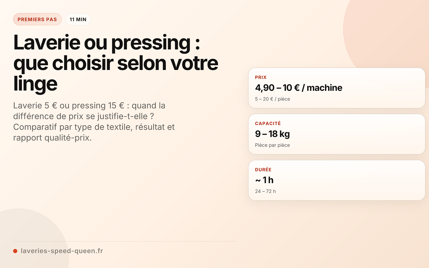 Laverie vs Pressing : le comparatif