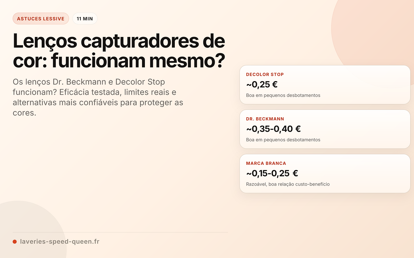 Lenços capturadores de cor: funcionam mesmo?