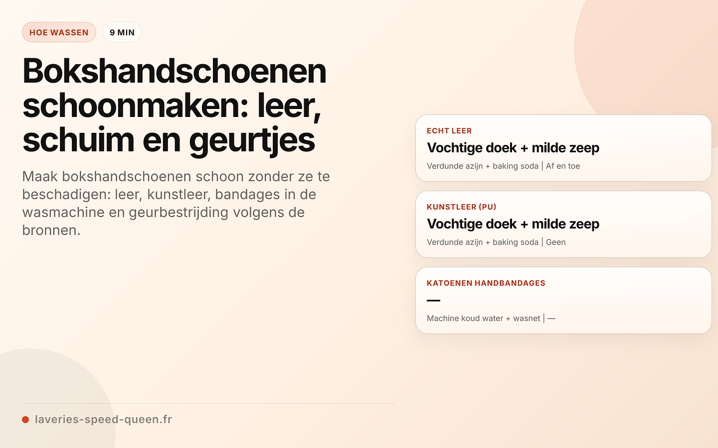 Leren bokshandschoenen die buiten hangen te drogen