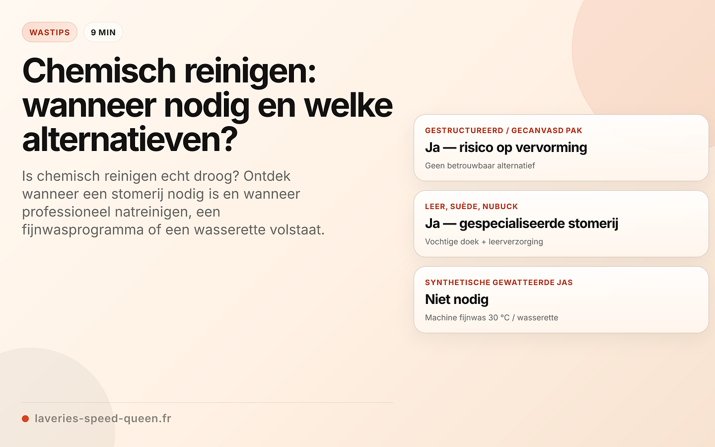 Stomerij of alternatieven: wanneer kiest u welke methode?