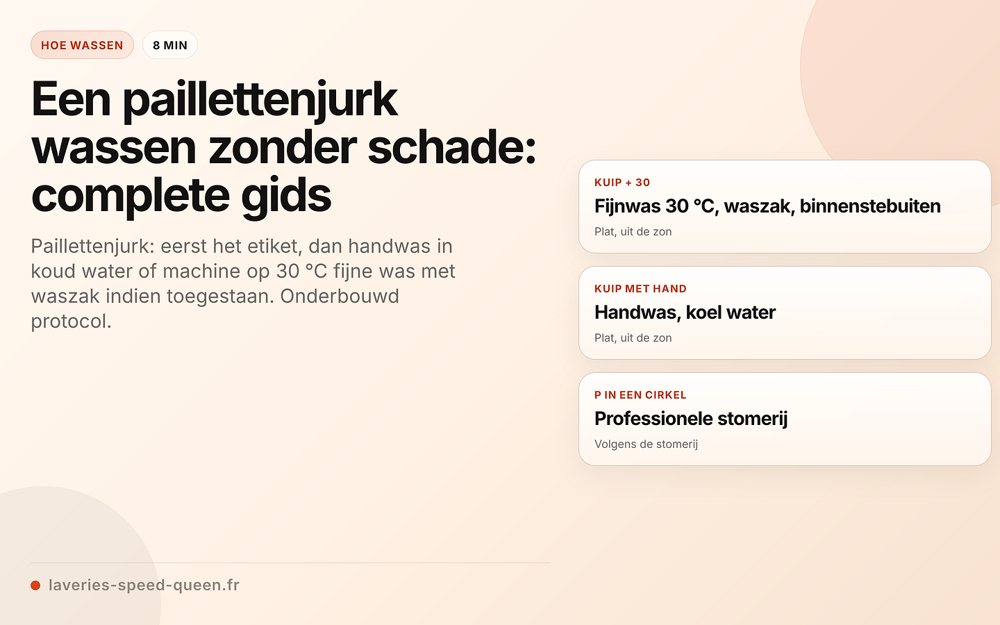 Een paillettenjurk wassen zonder schade: complete gids