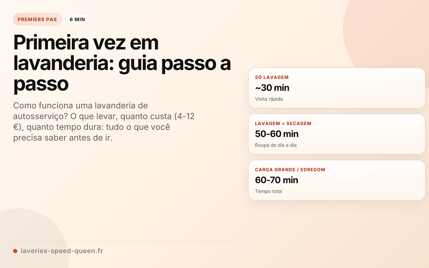 Primeira vez em lavanderia: guia passo a passo