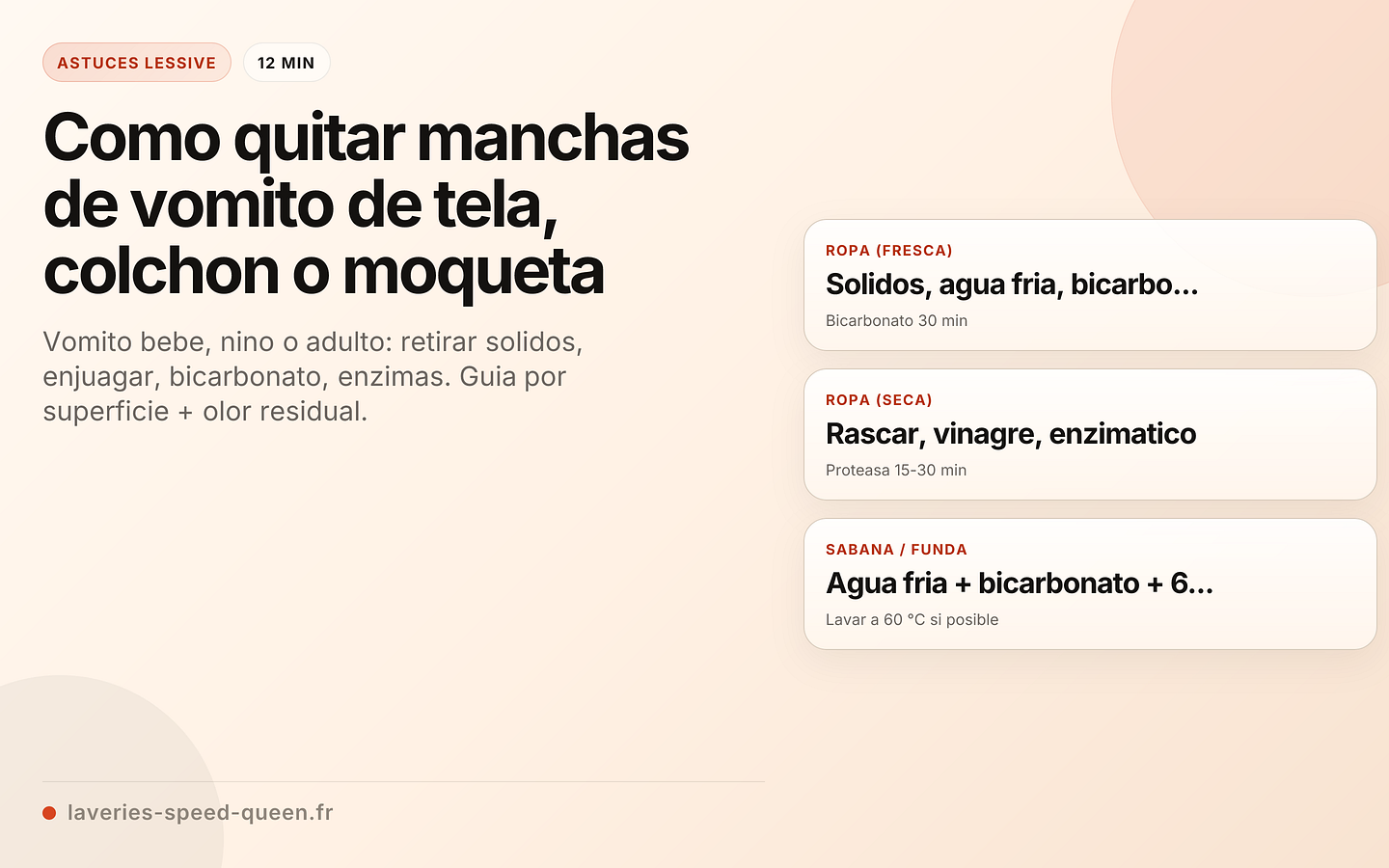 Protocolo limpieza vomito por superficie