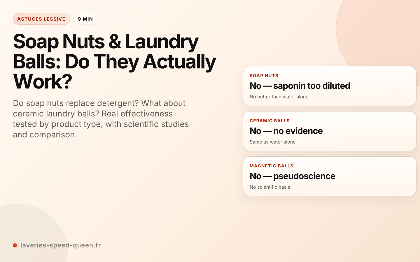 Soap Nuts & Laundry Balls: Do They Actually Work?