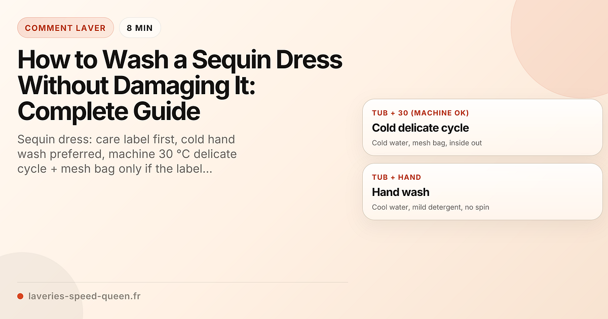 How to Wash a Sequin Dress Without Damaging It: Complete Guide