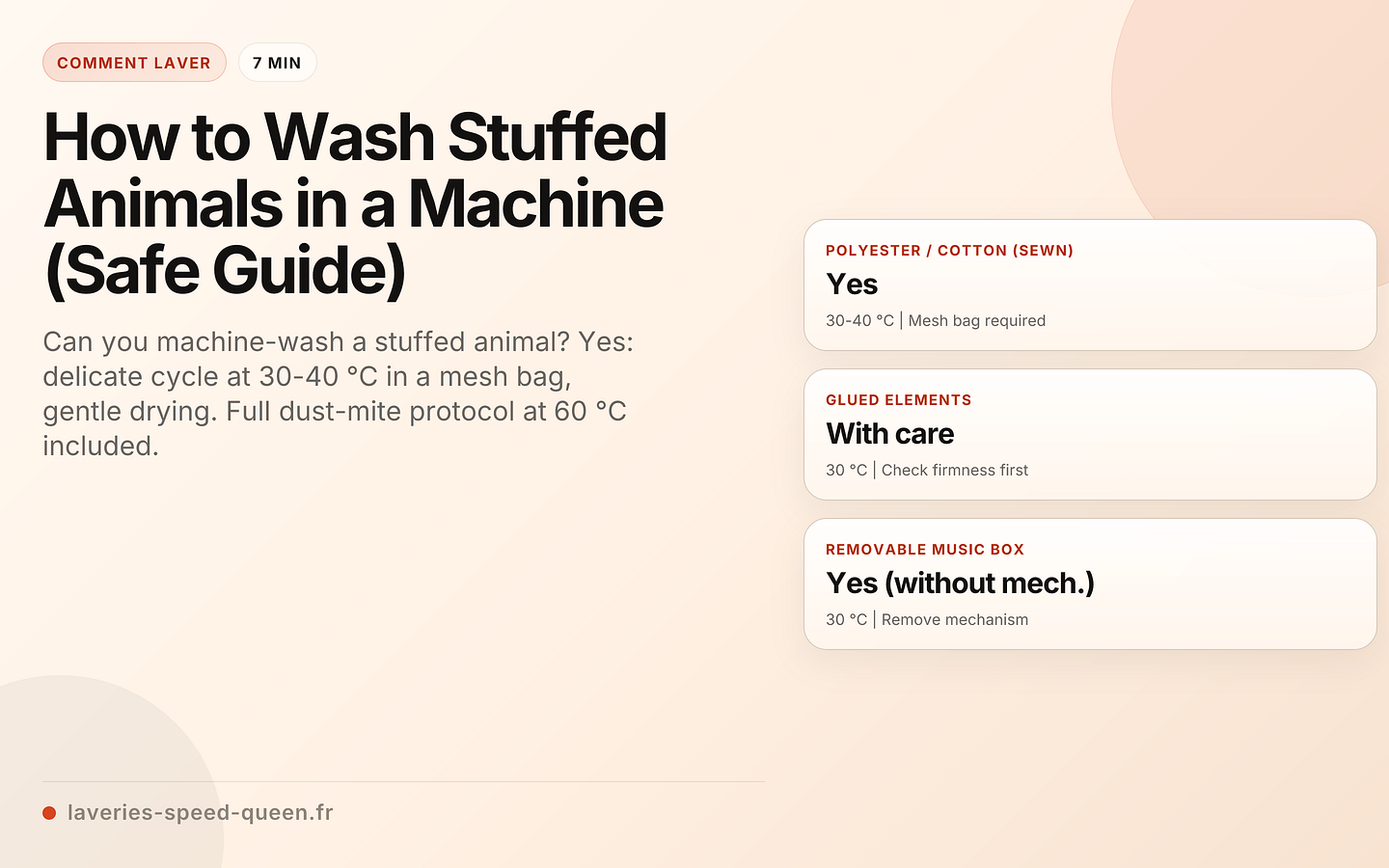 How to Wash Stuffed Animals in a Machine (Safe Guide)